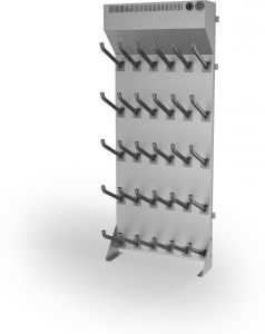 Drying panel for 10 pairs of shoes