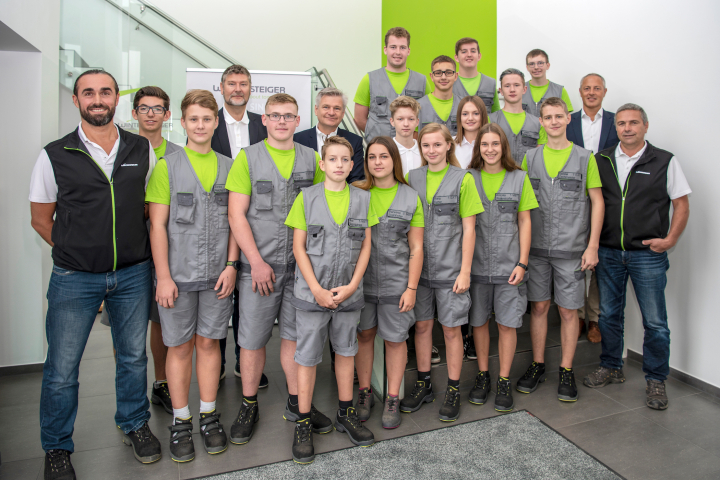 Apprentices at WINTERSTEIGER 