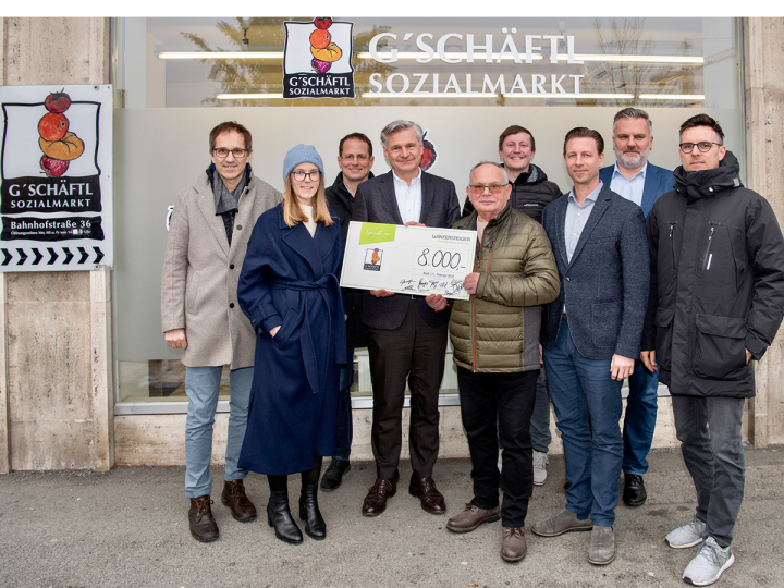 WINTERSTEIGER spendet an Sozialmarkt
