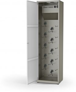 Drying locker for up to 15 masks