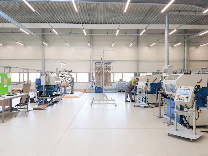 Nuovo reparto di assistenza della Sägen GmbH ad Arnstadt