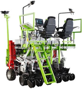 Dynamic Disc - 3 point frame Semoir mono-graine particulièrement performant attelé sur tracteur