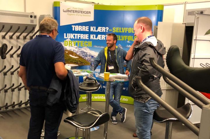 Drytech booth at NorFishing