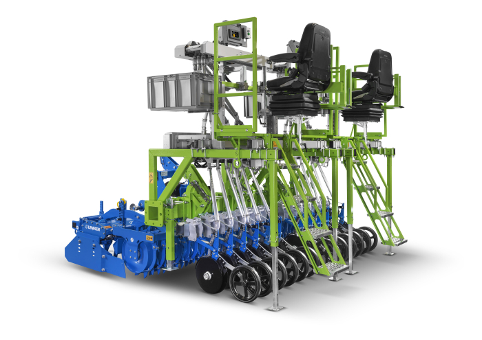 Double Row Motion em grade rotativa