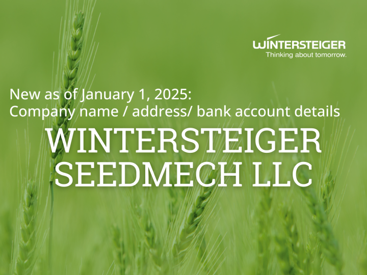 Wintersteiger Seedmech LLC new name