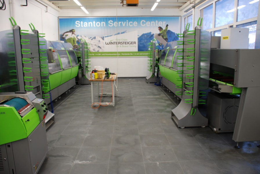 Wintersteiger new machines, ski service & snowboard service