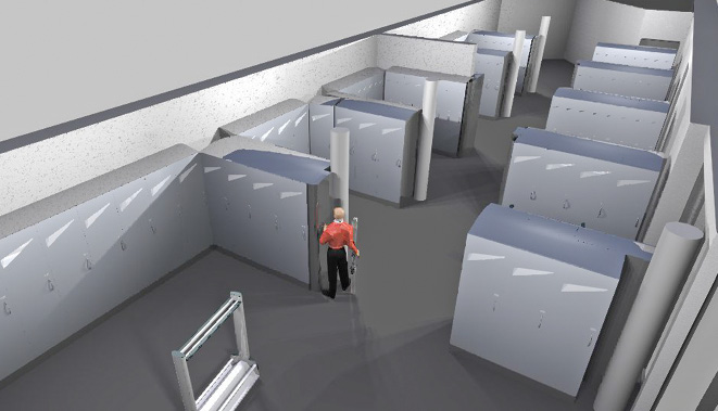 Easystore Depotsysteme von WINTERSTEIGER 3D-Planung
