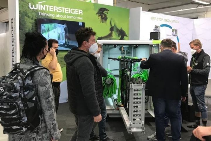 Österreich-Premiere der Velobrush auf der ÖSFA