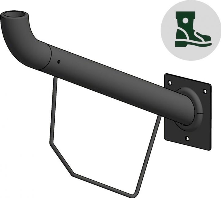 Stiefeldüse mit Bügel, 32 cm -