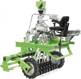 Plotseed XL Sembradora en línea para parcelas pesada, montada en tractor