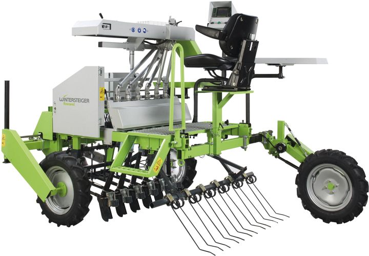 Rowseed S Light single row seeder, tractor mounted