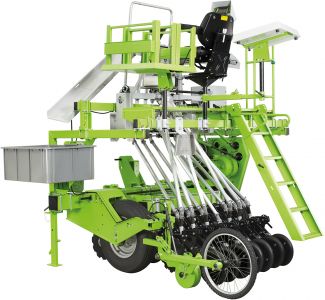 Rowseed XXL Einzelreihen-Drillsämaschine für die Direktsaat, traktormoniert