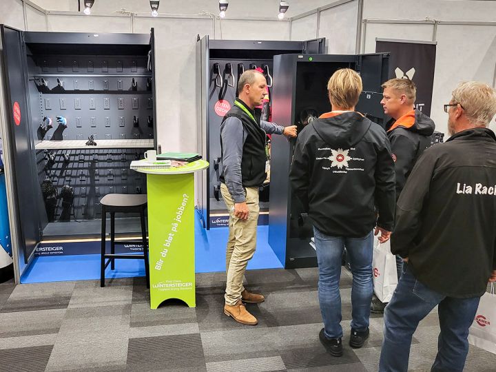 Store mengder brannvesen på SAR-messen i Oslo