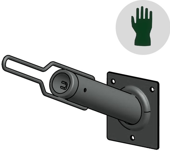Standard glove nozzle 26 cm -