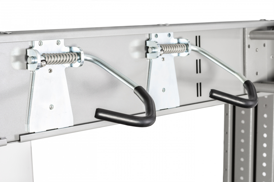 Praktische Fahrradhalterungen für Wand und Decke