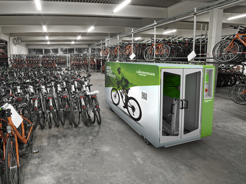 Wintersteiger AG Bike cleaning