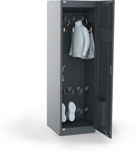 Econ Set 4 Premium Armadio di asciugatura - Sistema di asciugatura chiuso per 4 giacche, 4 pantaloni, 4 paia di scarpe e 4 paia di guanti