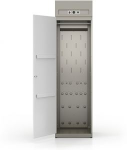 Group drying locker for clothes