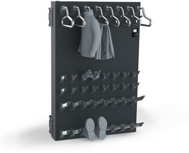 Drying panel for 5 pairs of shoes