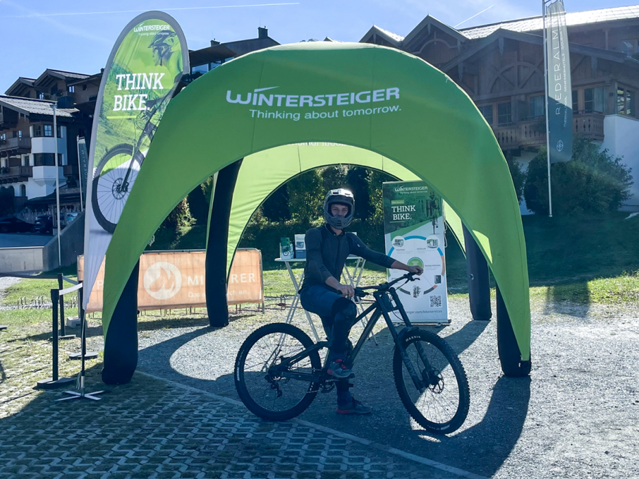 Velobrush in Action in Leogang