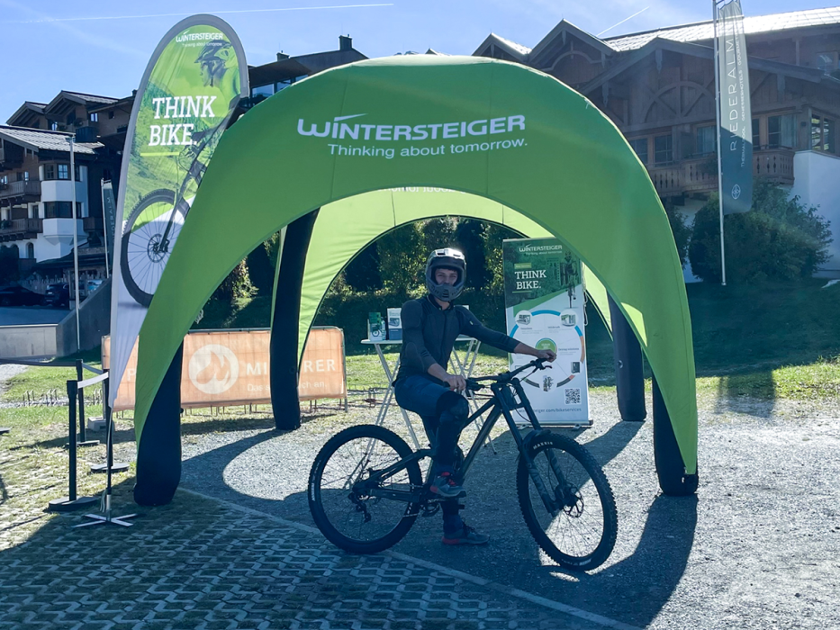 Velobrush in Action in Leogang