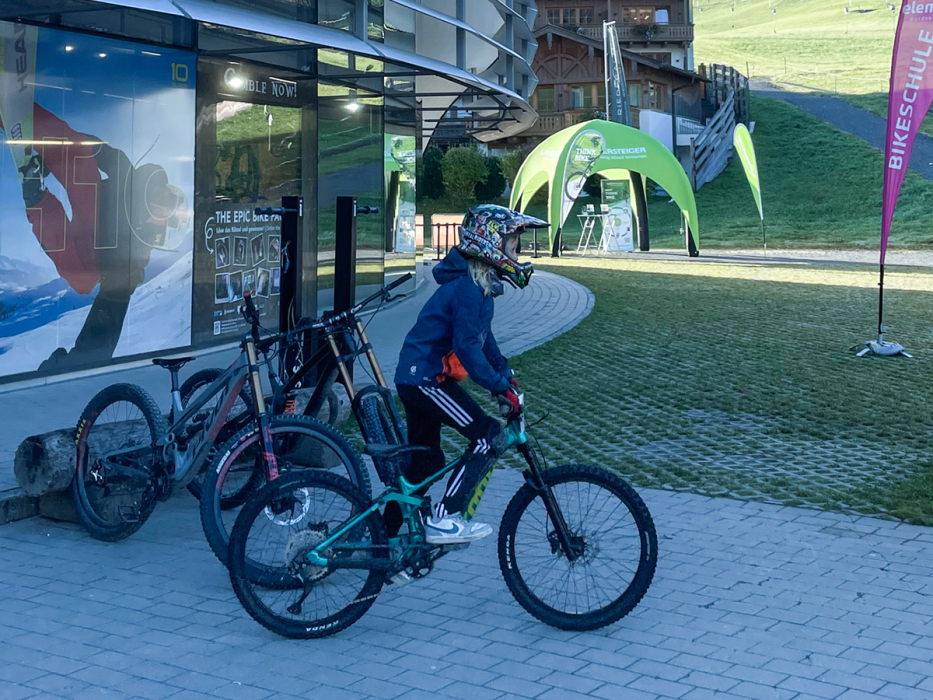 Velobrush in Action in Leogang