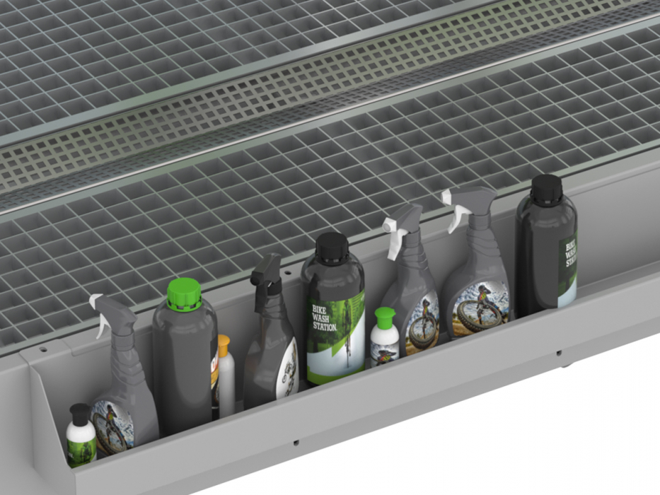 Veloclean bike wash station