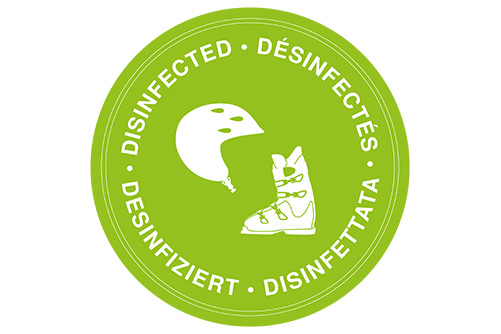 „Desinfiziert“- Aufkleber  - 78-300-559 