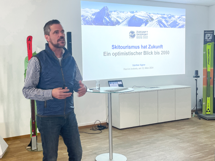 MMag. Günther Aigner, ein renommierter Grundlagenforscher im Skitourismus