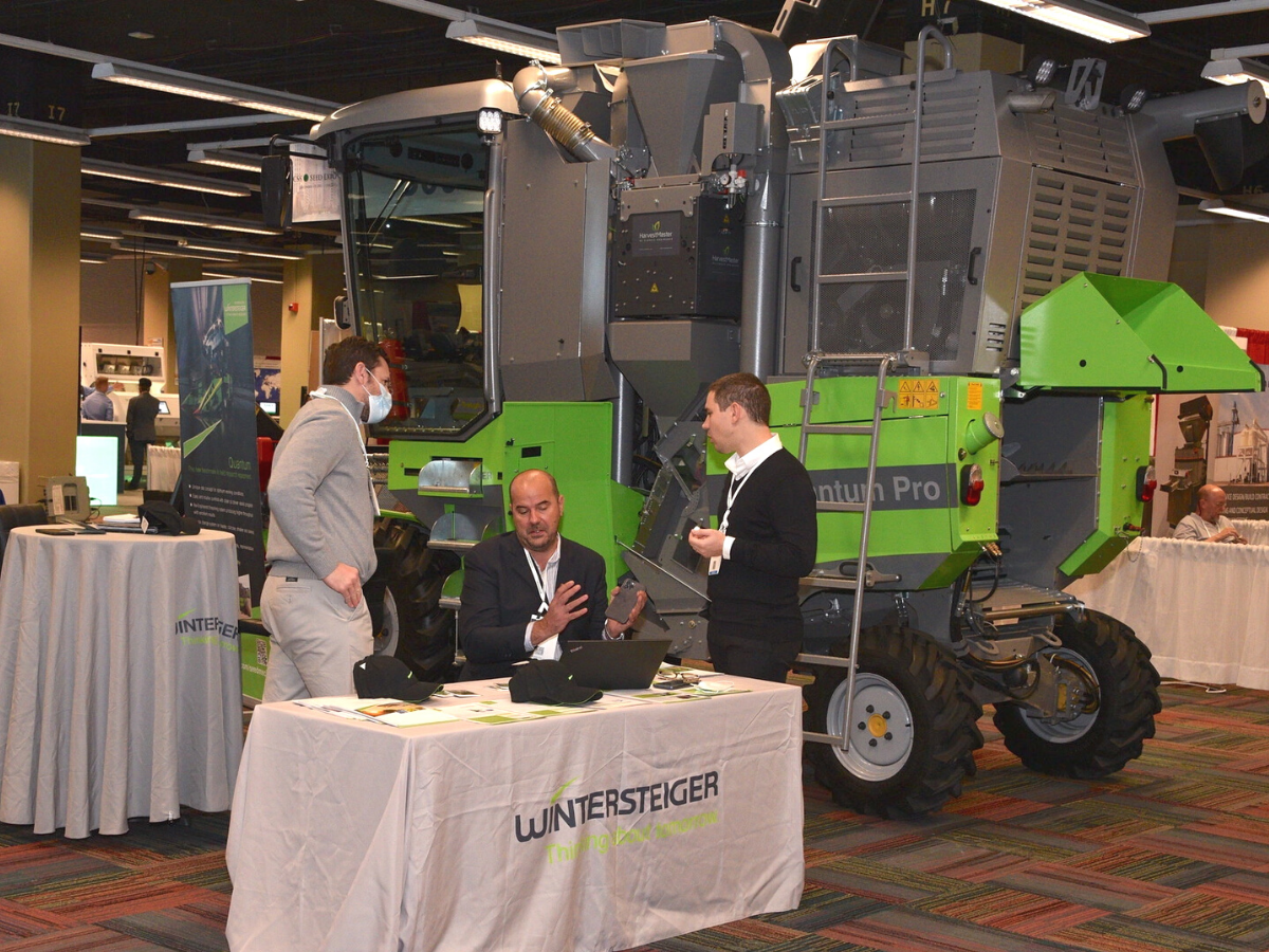 WINTERSTEIGER team at work at the 2021 ASTA CSS Seed Expo